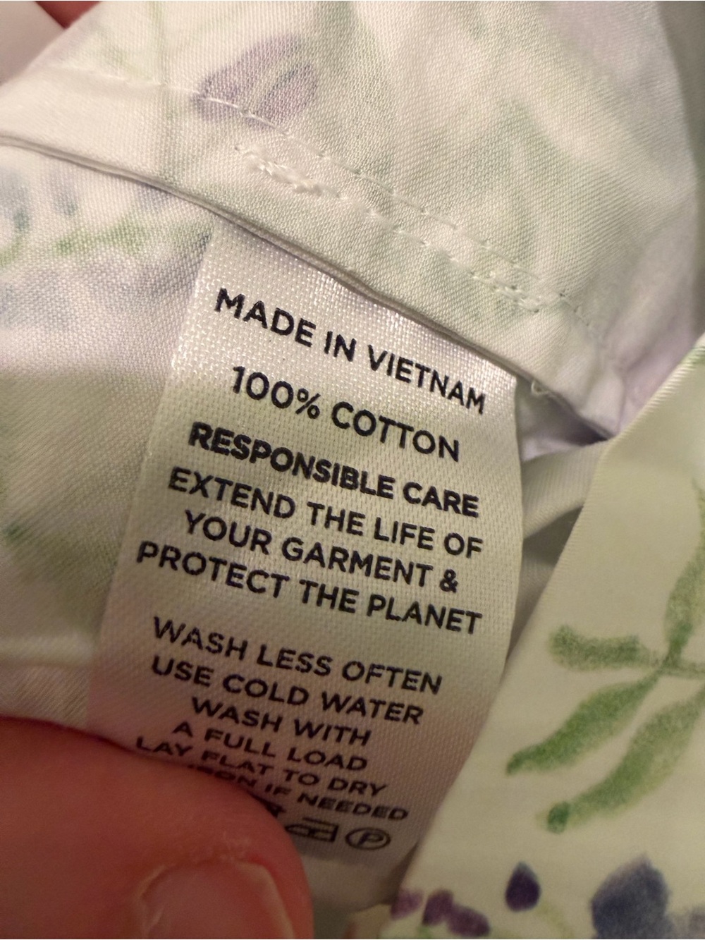 NWT Hill House Charlotte Nap Dress Wisteria Floral Print Size XL - Picture 9 of 9
